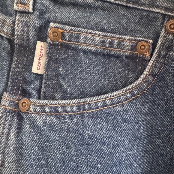 Carhartt Men's CARPENTER RELAXED FIT Work Utlity Jeans Size 40x34 - Picture 4 of 4